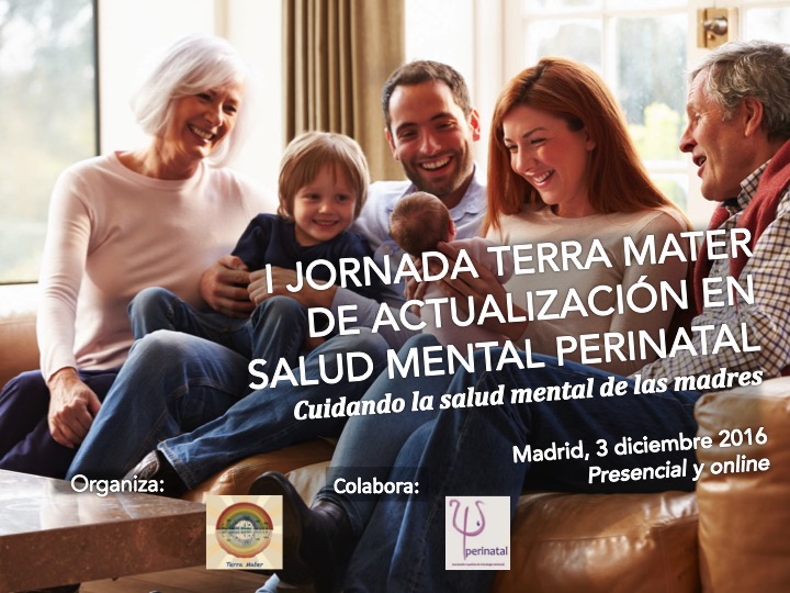 Comunicaciones libres en la I Jornada Terra Mater de actualización en Salud Mental Perinatal