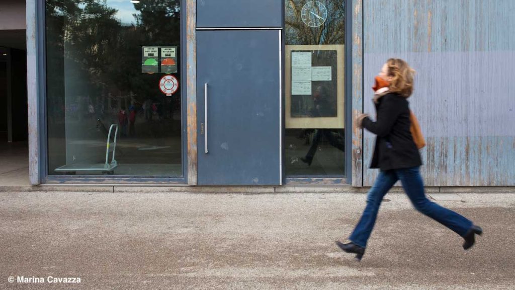 Imagen de madres españolas a la cabeza de la ansiedad y agotamiento materno
